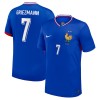 Original Fußballtrikot Frankreich Griezmann 7 Heimtrikot EURO 2024 Für Herren